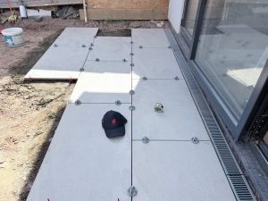 Paving in Town Centre Northampton