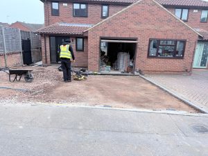 Driveway in Windmill Rd Wellingborough