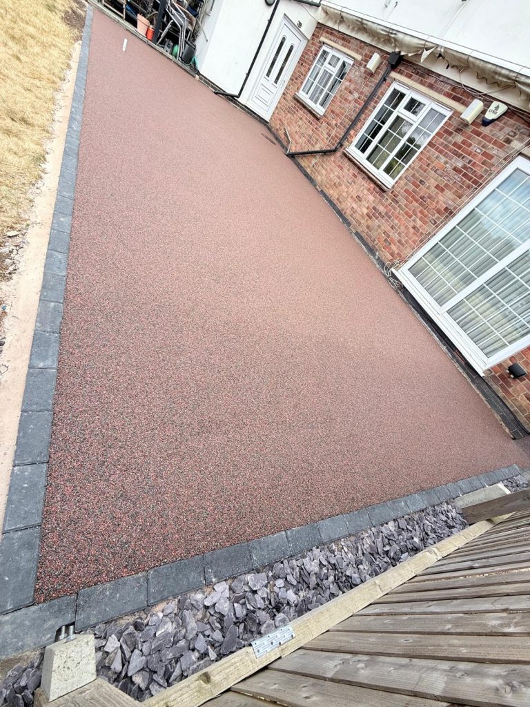 Concrete Driveway & Raising Bound in Wellingborough Northamptonshire