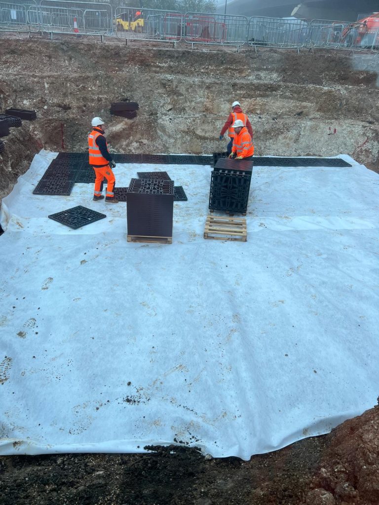 Groundworks & Civil Engineering Luton airport project site