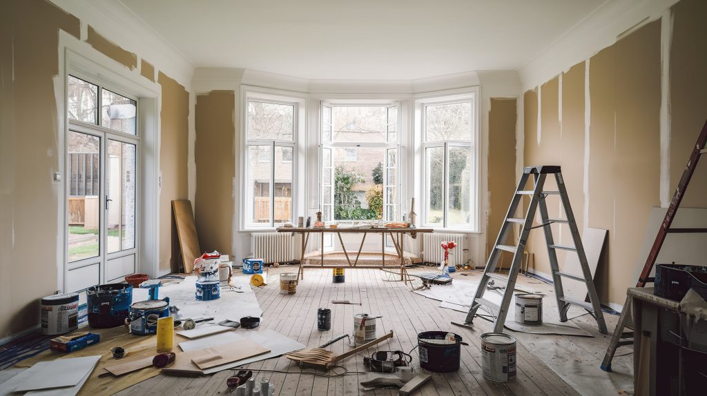 bright indoor renovation with tools natural light scaled