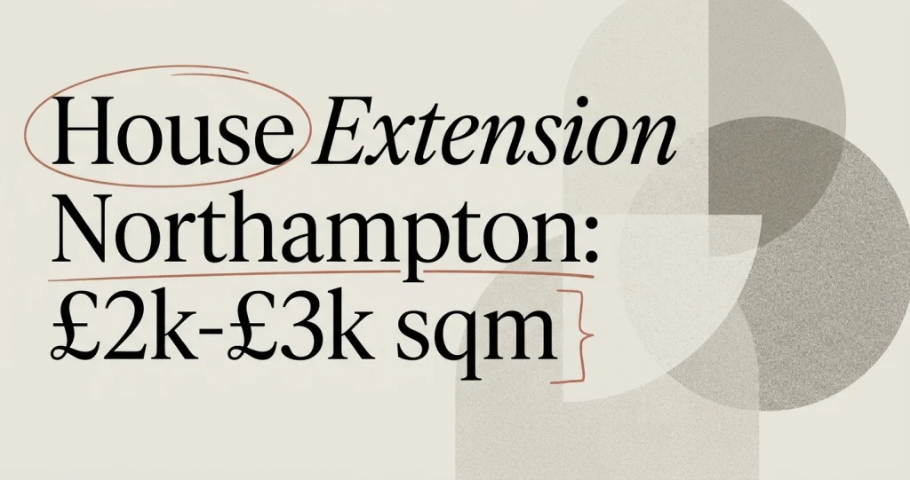 House Extension Northampton: Costs, Ideas & Process